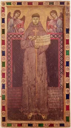 Saint François et les Anges, c.1250-1300